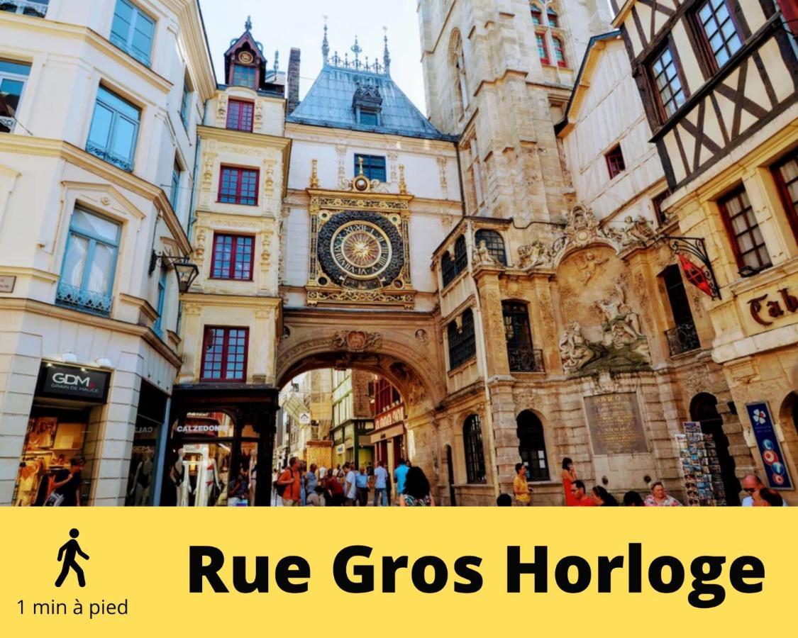 Apartament 4 People+Free Street Parking+Cosy Centre Ville Rouen Zewnętrze zdjęcie